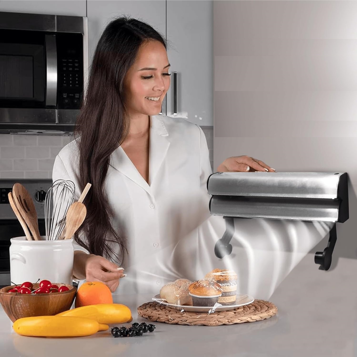 Uchwyt na ręczniki kuchenne